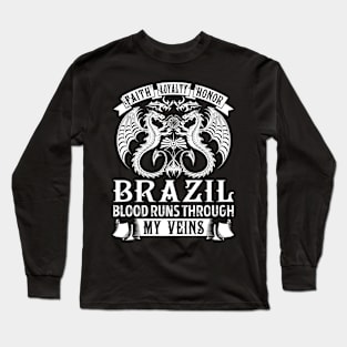 BRAZIL Long Sleeve T-Shirt